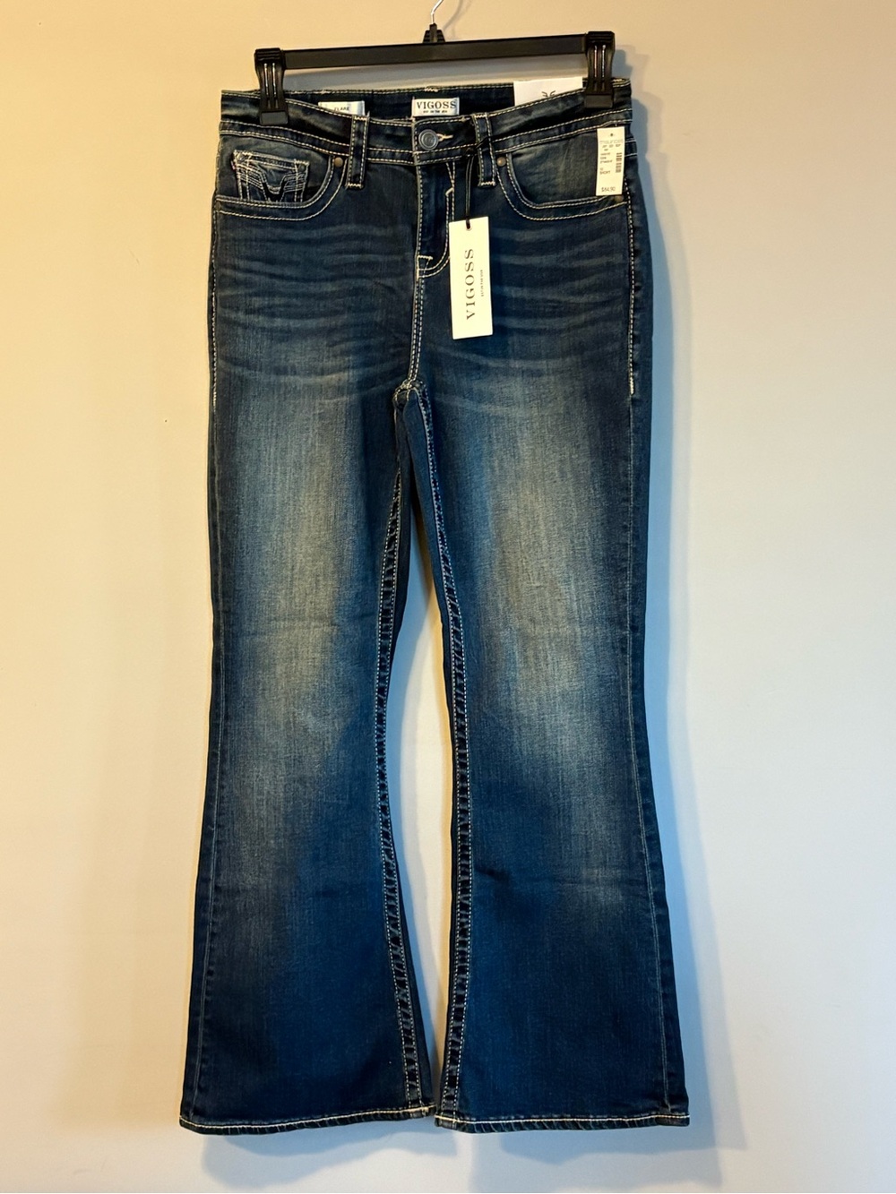 Vigoss Heritage Fit / Flare Jeans 2% Spandex makes these super comfy jeans #Fall